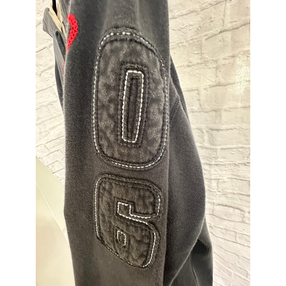 Next Full Zip Hoodie Y2K Blokecore England Patches Mens XL Dark Blue - Picture 5 of 7